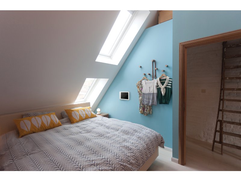 Basalte Eve Tablet Wandhalter für iPad Mini 1/2/3, eckig weiß Schlafzimmer