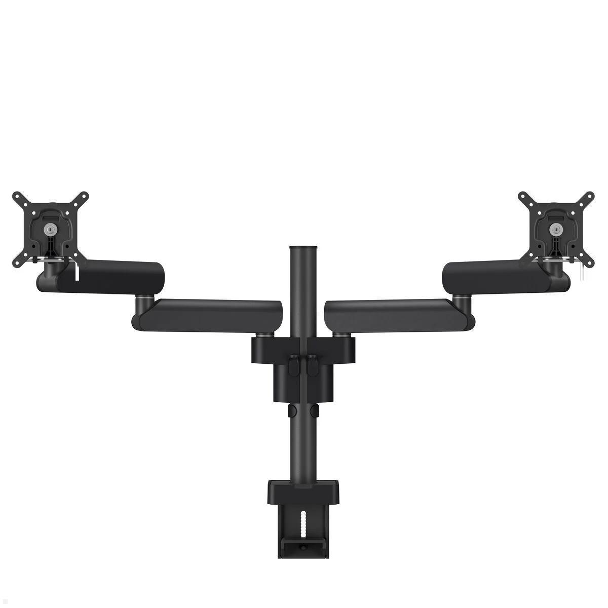 Vogels Motion MOMO 2237B Dual Monitor Tischhalterung, schwarz, Dual Monitorarm Schreibtisch schwarz
