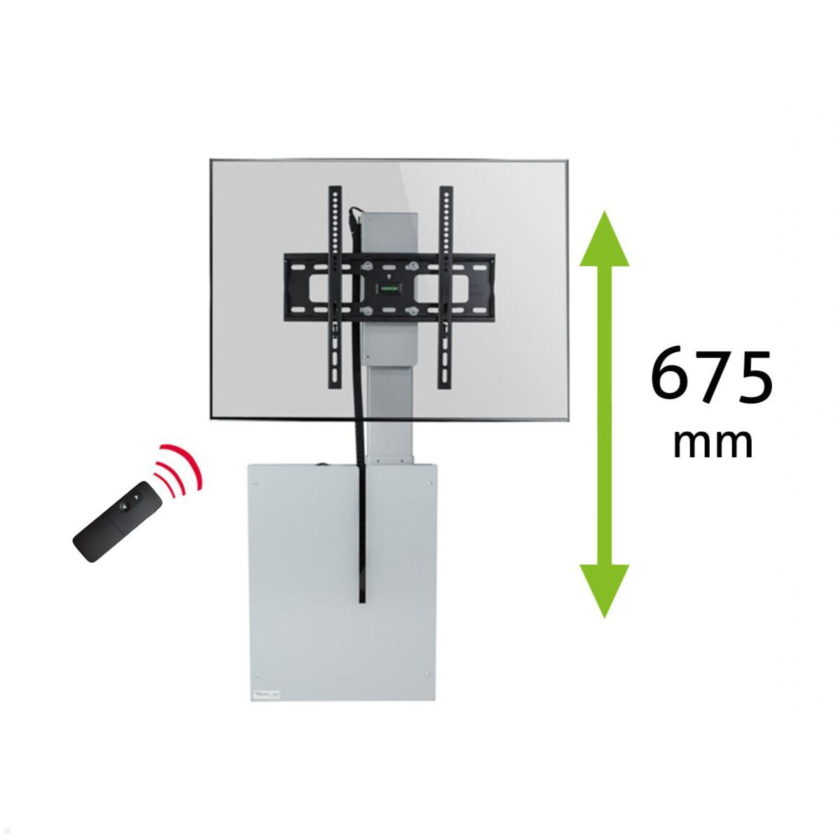 MonLines MLE675S TV Lift  Wandhalterung elektrisch mit Einhausung, 675mm, silber MonLines MLE675S TV Lift  Wandhalterung elektrisch mit Einhausung, 675mm, silber