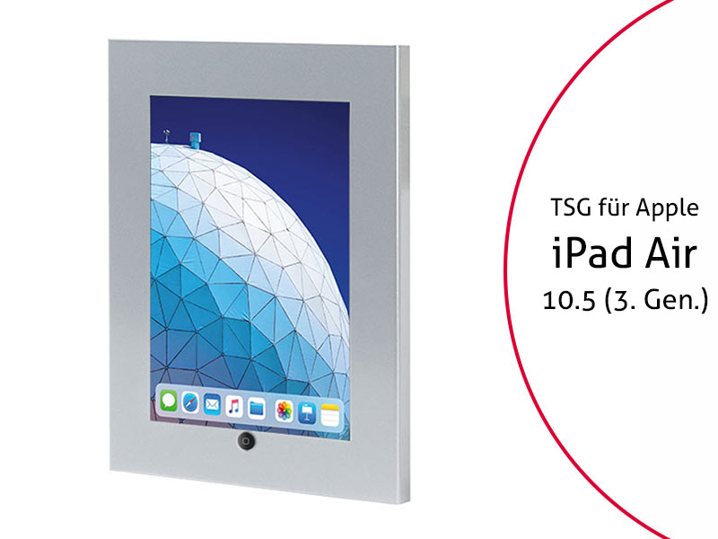 TabLines TSG062S Tablet Schutzgehäuse für Apple iPad Air 10.5 (3. Gen.), HB, silber TabLines TSG062S Tablet Schutzgehäuse für Apple iPad Air 10.5 (3. Gen.), HB, silber