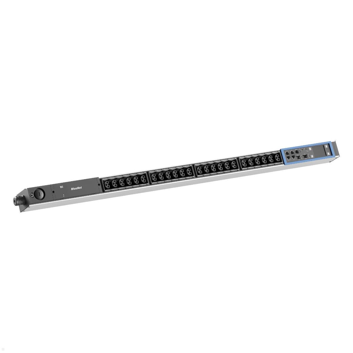 Bachmann BN PRO Metered + – 24xCombo, 3,0m CEE 16A/3p (BM0024743), Rack PDU