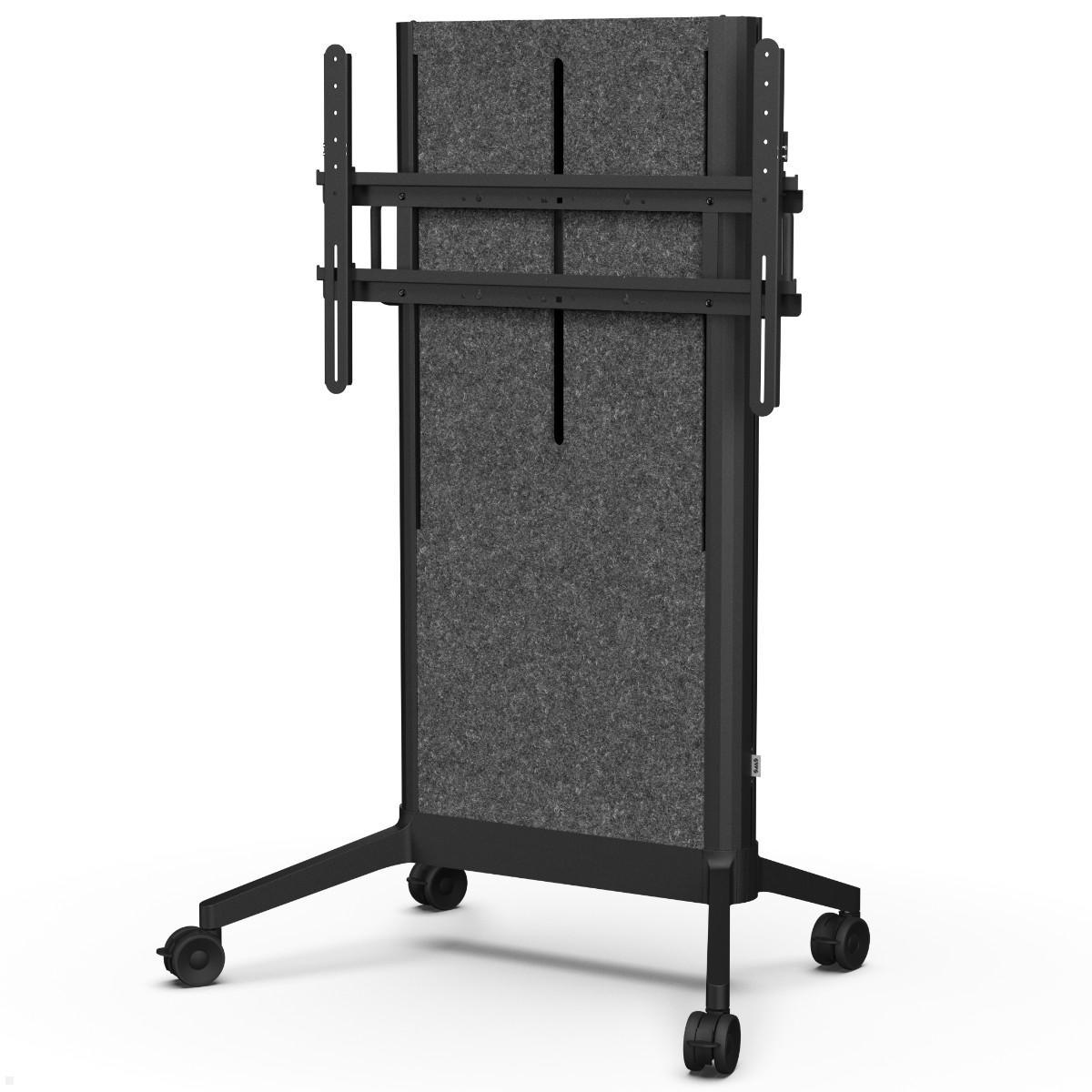 SMS EVER620 mobiler TV Ständer 98 Zoll, Filz Cover schwarz (16-010-1S), VESA Aufnahme SMS EVER620 mobiler TV Ständer 98 Zoll, Filz Cover schwarz (16-010-1S), VESA Aufnahme