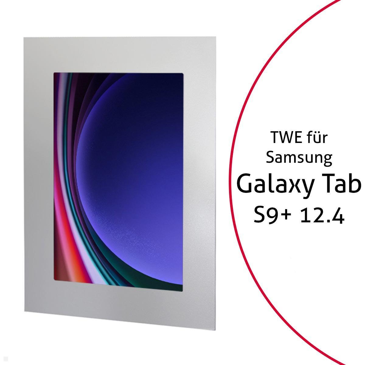 TabLines TWE111S Tablet Wandeinbau für Samsung Tab S9+ 12.4, silber TabLines TWE111S Tablet Wandeinbau für Samsung Tab S9+ 12.4, silber