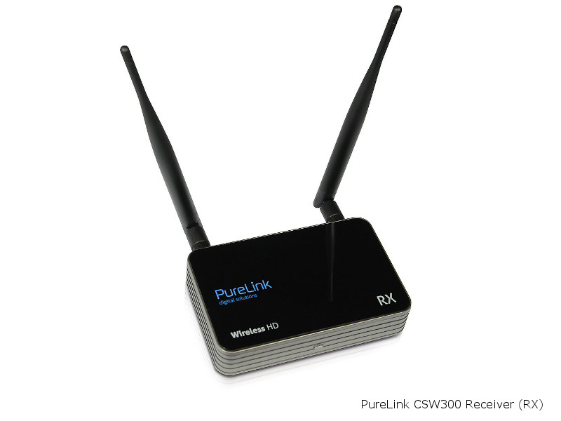 PureLink CSW300 wireless HDMI-Set Empfänger Antennen