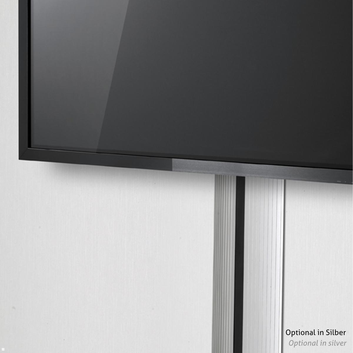 EVOline Bridge Aluminium Kabelbrücke verschraubbar 1200 mm, schwarz Kabelmanagement an der Wand