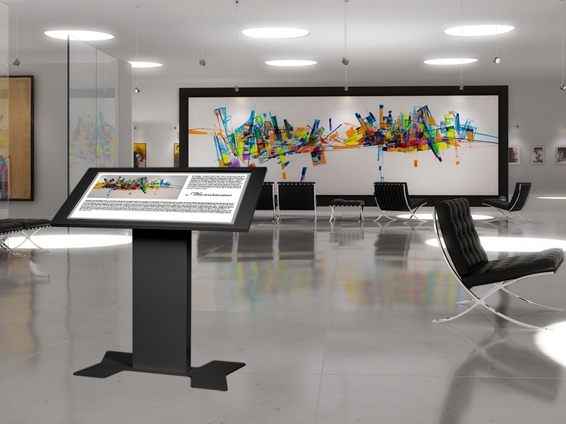 MonLines MIP002B Design PCAP Touch Infopult 42 Zoll Premium Anwendung Museum MonLines MIP002B Design PCAP Touch Infopult 42 Zoll Premium Anwendung Museum