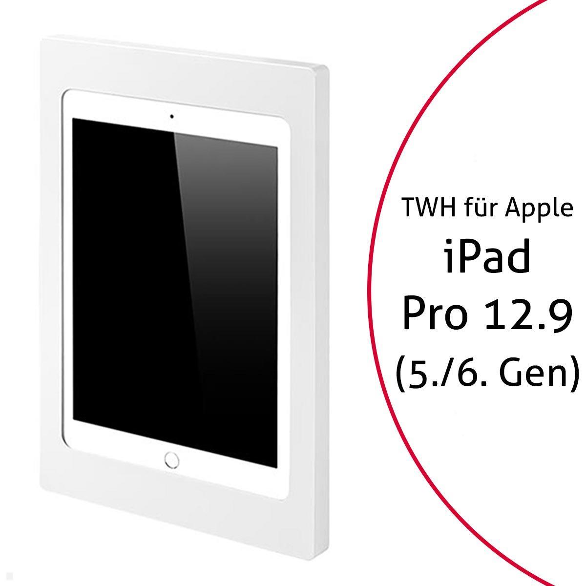 TabLines TWH041W Tablet Wandhalterung für Apple iPad Pro 12.9 Zoll, weiß TabLines TWH041W Tablet Wandhalterung für Apple iPad Pro 12.9 Zoll, weiß