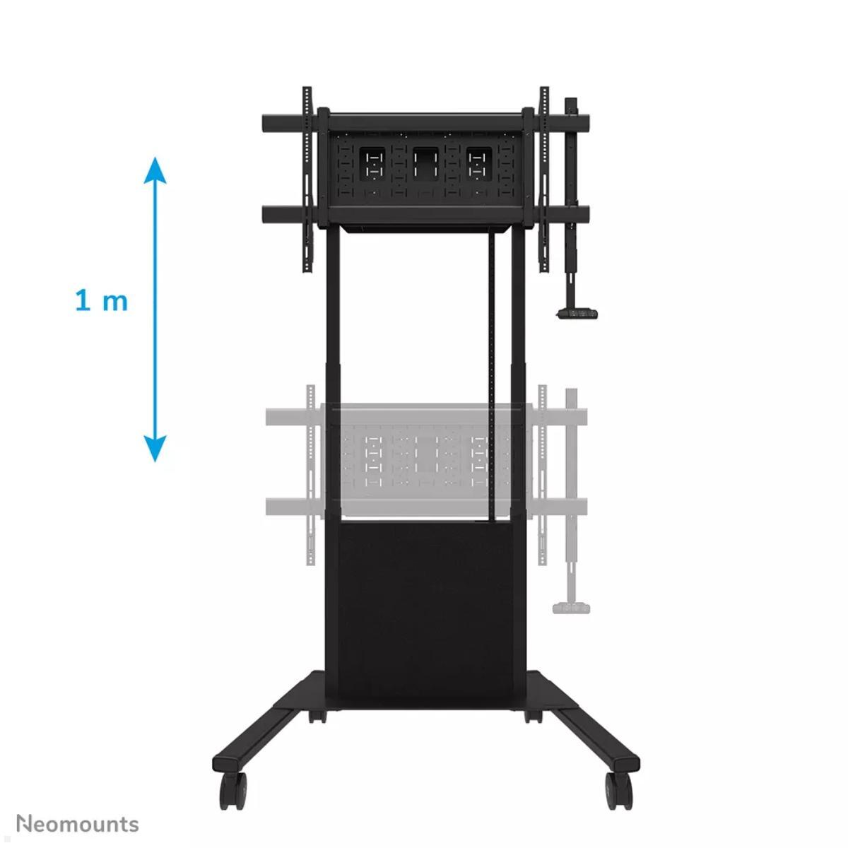 Neomounts MOVE Lift X TV-Trolley motorisiert 65-105 Zoll, motorisierte Höhenverstellung