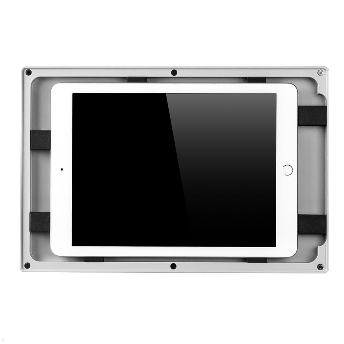 TabLines TWH040S Tablet Wandhalterung für Samsung Tab S8+ 12.4, silber, Querformat TabLines TWH040S Tablet Wandhalterung für Samsung Tab S8+ 12.4, silber, Querformat