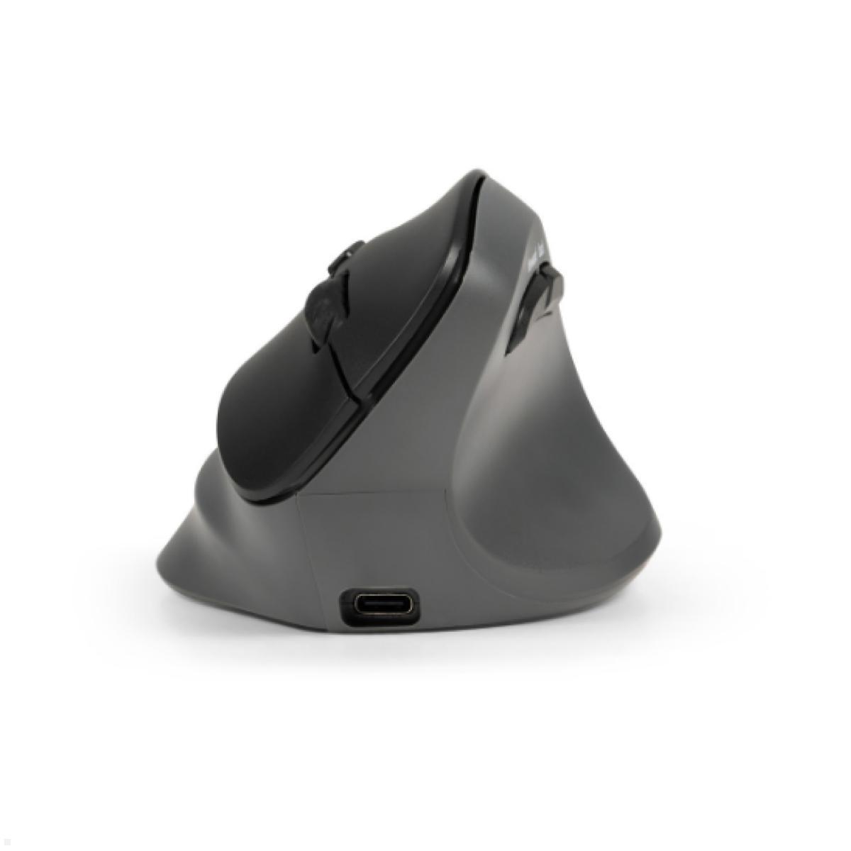 BakkerElkhuizen Ergonomische Maus PRF Pro 3-Mode Vertical Mouse Rechtshänder (BNEPRFP3MVMR)