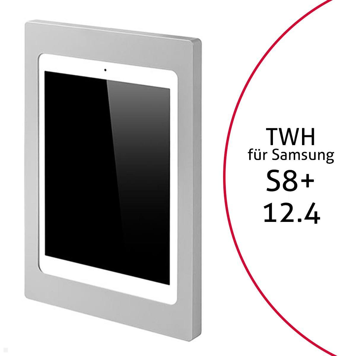 TabLines TWH040S Tablet Wandhalterung für Samsung Tab S8+ 12.4, silber TabLines TWH040S Tablet Wandhalterung für Samsung Tab S8+ 12.4, silber