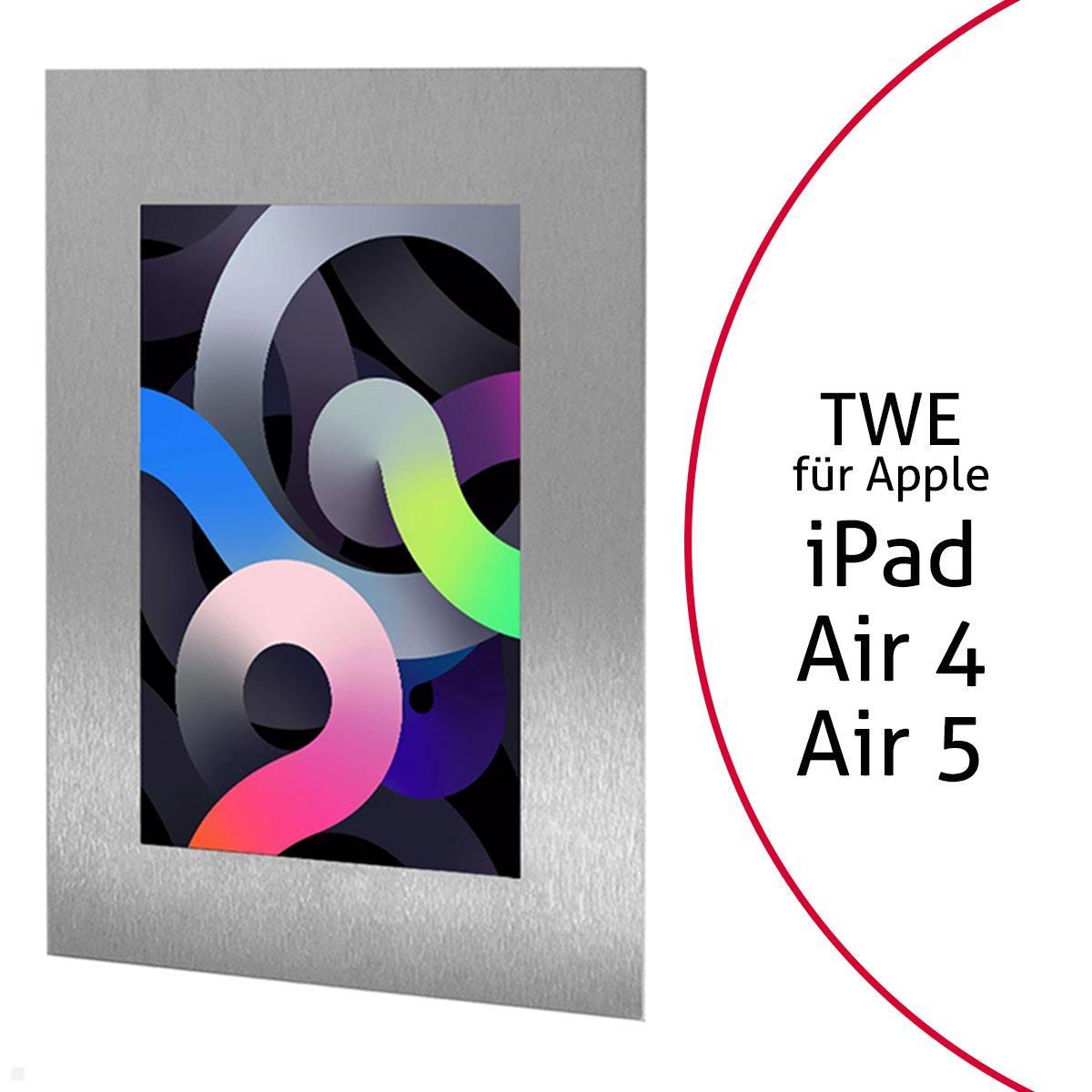 TabLines TWE091E Tablet Wandeinbau für Apple iPad Air 4 und 5, Edelstahl TabLines TWE091E Tablet Wandeinbau für Apple iPad Air 4 und 5, Edelstahl