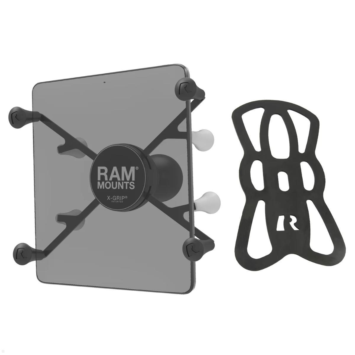 RAM Mounts X-Grip Tablet Universal Holder for 7-8 inch Tablets with C-Ball (RAM-HOL-UN8BCU)
