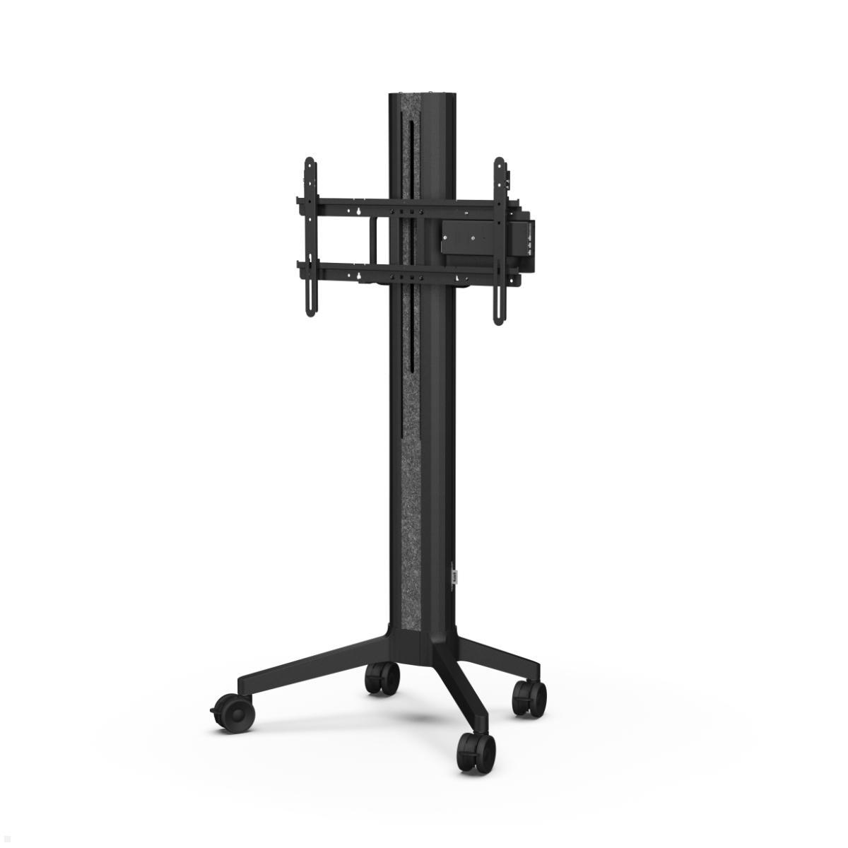 SMS EVER65 mobiler elektrischer Monitorständer 75 Zoll, Filz Cover schwarz (16-002-1S-M) SMS EVER65 mobiler elektrischer Monitorständer 75 Zoll, Filz Cover schwarz (16-002-1S-M)