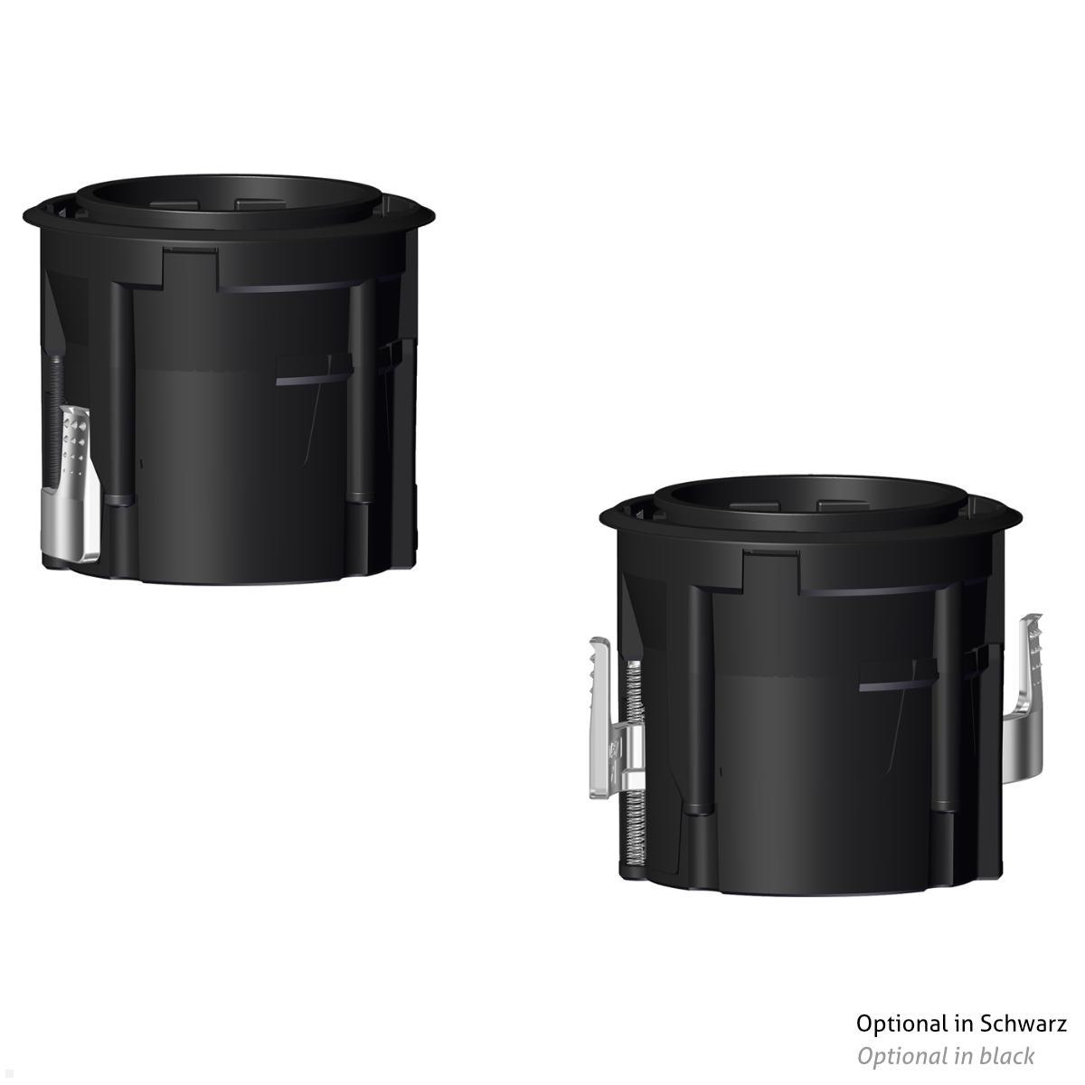 EVOline One Einbausteckdose USB, Gehäuse, weiß, Seitenansicht EVOline One Einbausteckdose USB, Gehäuse, weiß, Seitenansicht