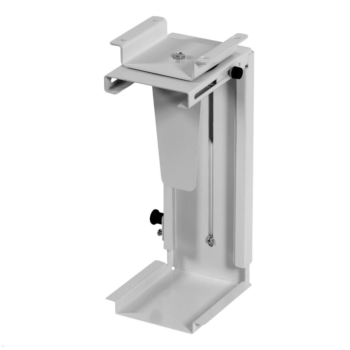 TecLines TPH001S PC Halterung drehbar Untertisch 70-203 mm, silber TecLines TPH001S PC Halterung drehbar Untertisch 70-203 mm, silber