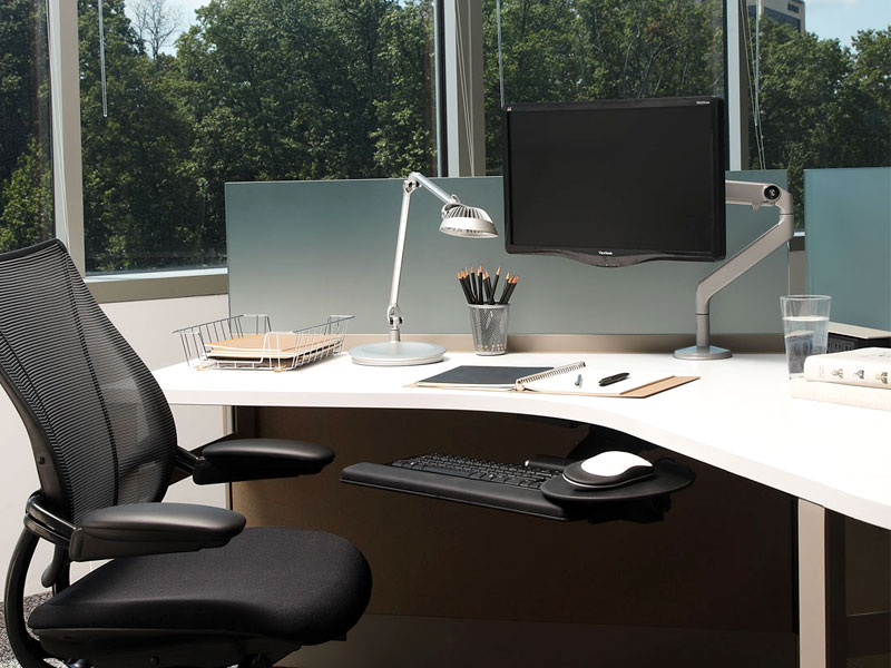 Humanscale M2 Lite Monitor Tischhalterung M2BSES