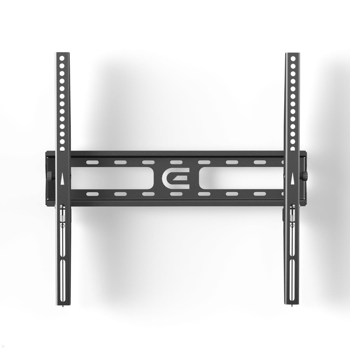 Edbak FSM4040-T neigbare TV Wandhalterung 32 bis 75 Zoll, schwarz, Wandhalterung 8 Grad Neigung