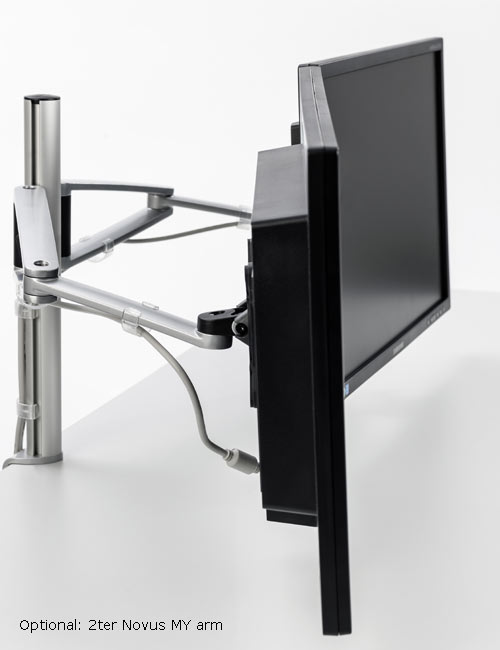 Novus MY one plus C Monitorarm mit Zwinge (910+2011+000) weiß Novus MY one plus C Monitorarm mit Zwinge (910+2011+000) weiß