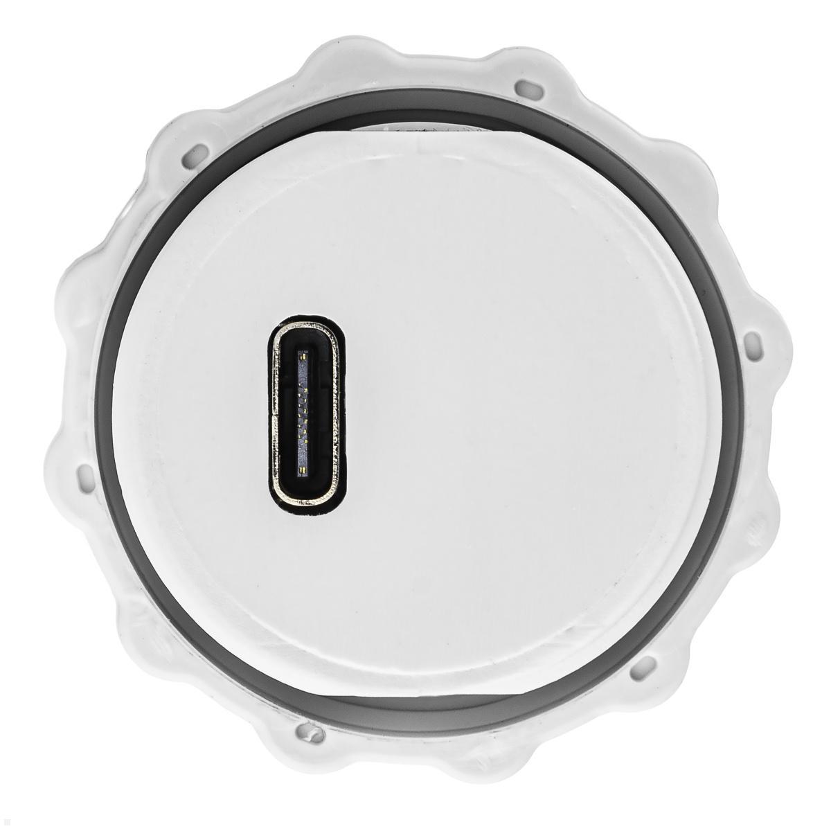 Fellowes Drawer Unterbau Schublade mit USB A/C Keystone, Keystone Rückseite