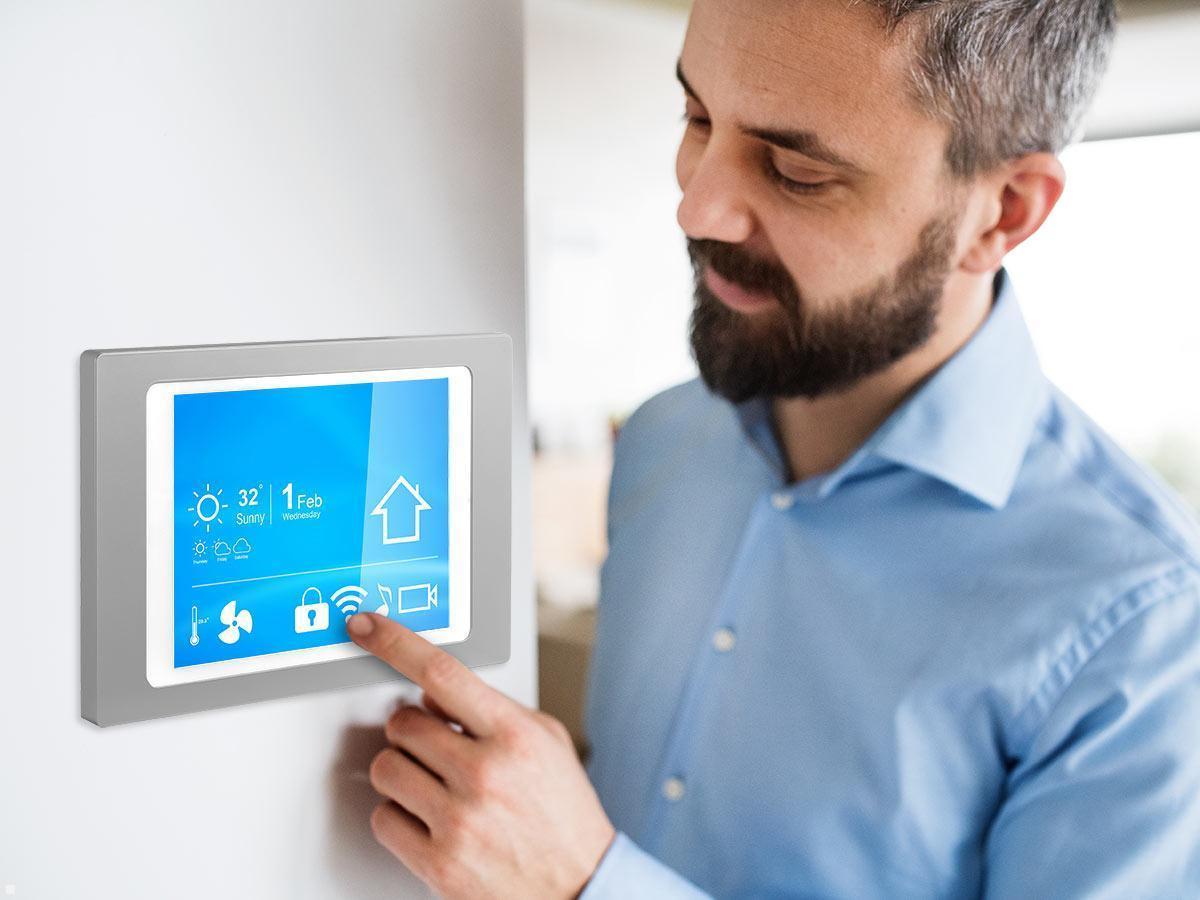 TabLines TWH029S Tablet Wandhalterung für Samsung Galaxy TAB S7 11.0 Zoll, silber SmartHome TabLines TWH029S Tablet Wandhalterung für Samsung Galaxy TAB S7 11.0 Zoll, silber SmartHome