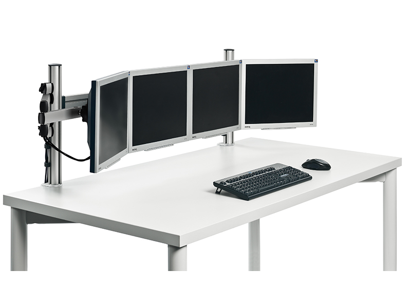 Novus Mehrplatzset Control Center 4-fach Monitor Tischhalterung (220+0130+000) Novus Mehrplatzset Control Center 4-fach Monitor Tischhalterung (220+0130+000)