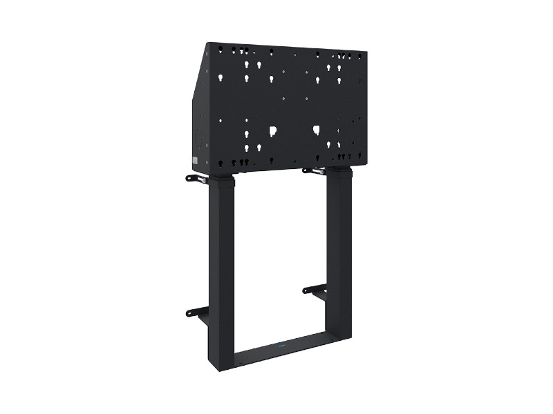 SmartMetals Bodenständer mit Wandlift XXL für Touchscreens 86 Zoll, schwarz SmartMetals Bodenständer mit Wandlift XXL für Touchscreens 86 Zoll, schwarz