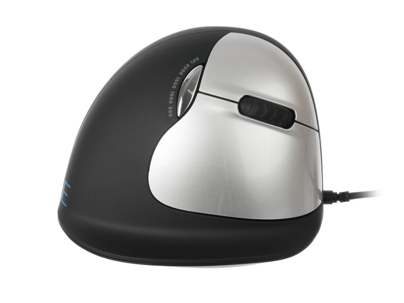 R-Go HE Mouse Break ergonomische Maus L rechts RGOBRHEMLR, inkl. Kabel