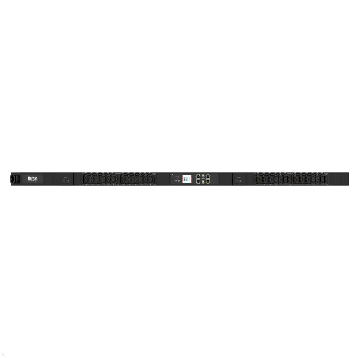 Legrand Raritan iX Rack-PDU 0U mit 12xHDOT C13 / 12xCx, 1-phasig 230V 32A, Outlet Metered/Switched RCM (PX4-5161-E7M27), Rack-PDU Outlet Switched