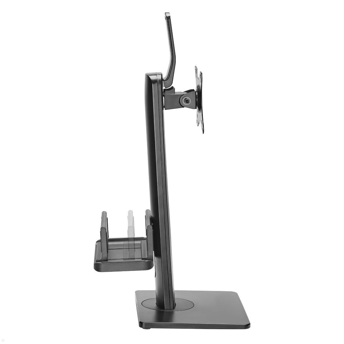 MonLines MTS400B Tisch Monitorständer bis 32 Zoll mit Mini PC Halter, integrierte Ablage MonLines MTS400B Tisch Monitorständer bis 32 Zoll mit Mini PC Halter, integrierte Ablage