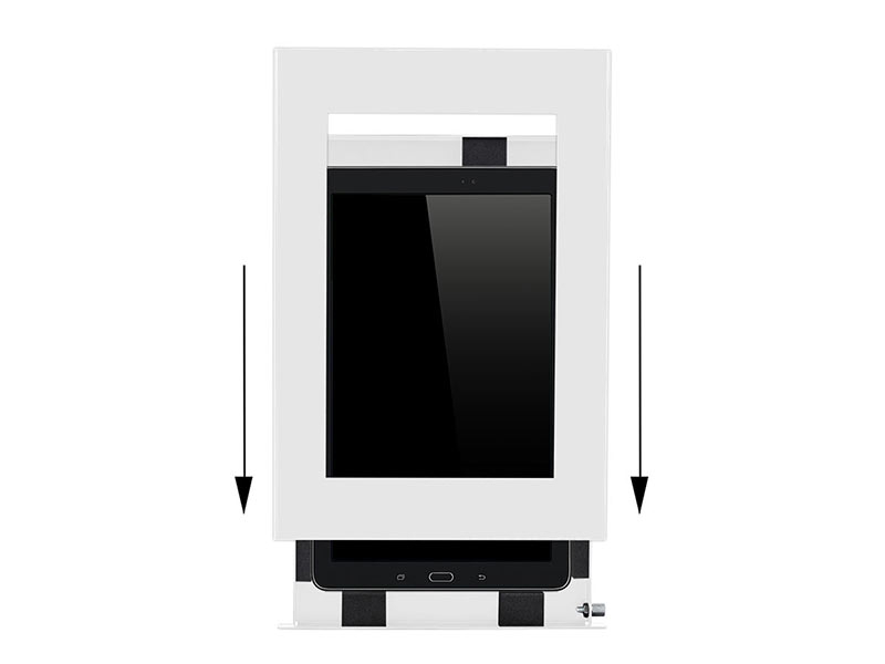 TabLines TSG071W Tablet Schutzgehäuse für Samsung Tab S6, weiß einfache Montage TabLines TSG071W Tablet Schutzgehäuse für Samsung Tab S6, weiß einfache Montage