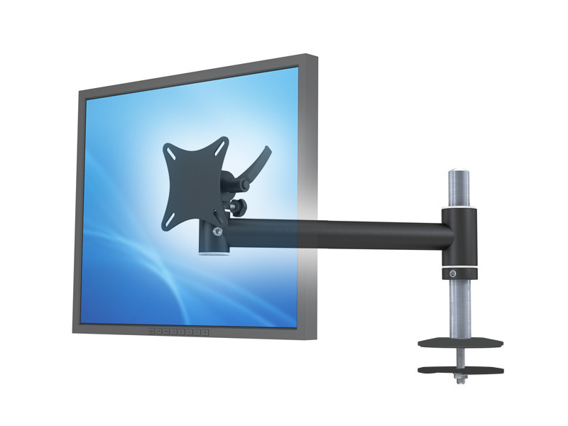 MonLines TFT-Star Tischhalterung Einbau ohne Kabelauslass schwarz MonLines TFT-Star Tischhalterung Einbau ohne Kabelauslass schwarz
