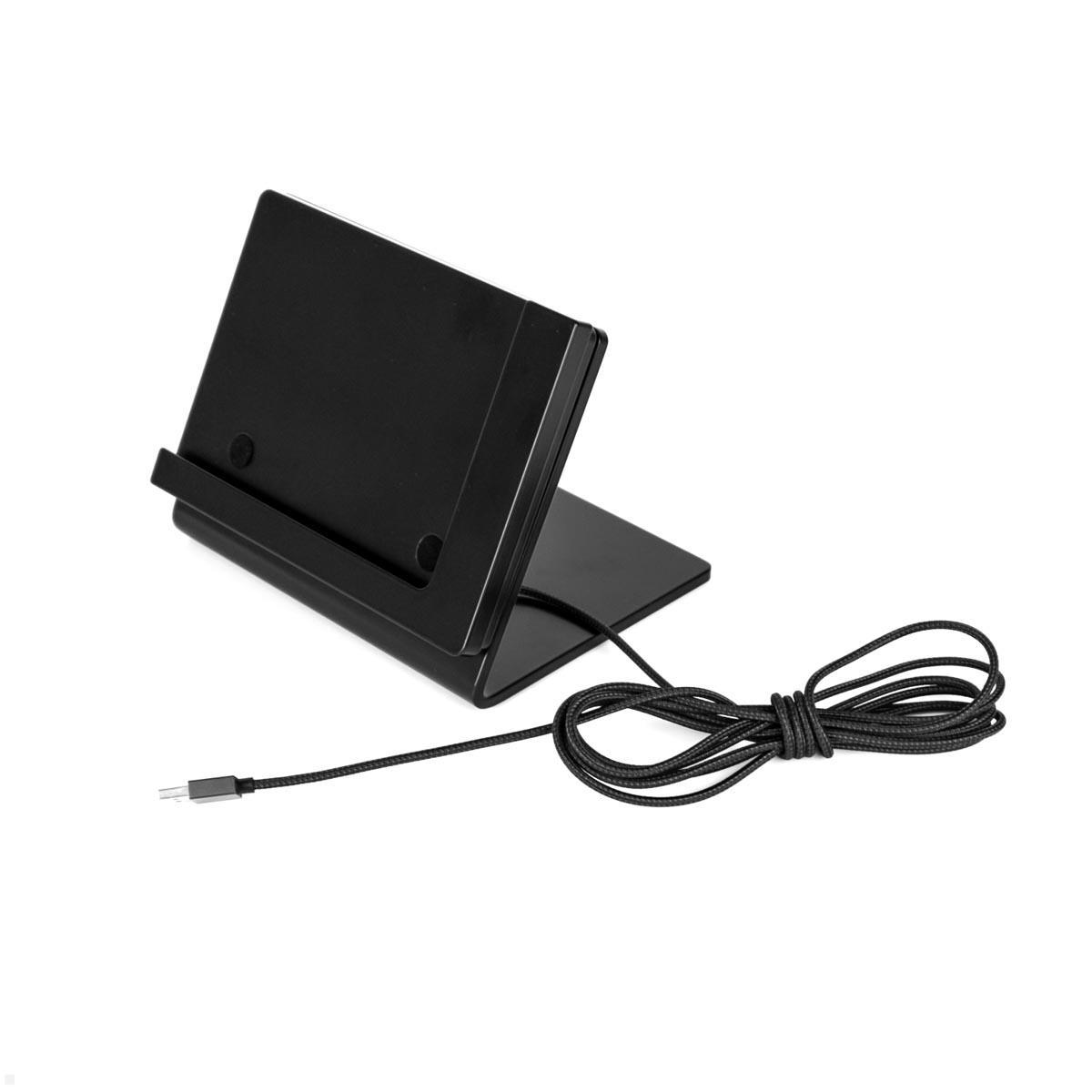TabLines TTP025 Tabletständer Tisch Plug für Samsung Tab S12 Ultra 14.6, Rückseite Kabeldurchführung