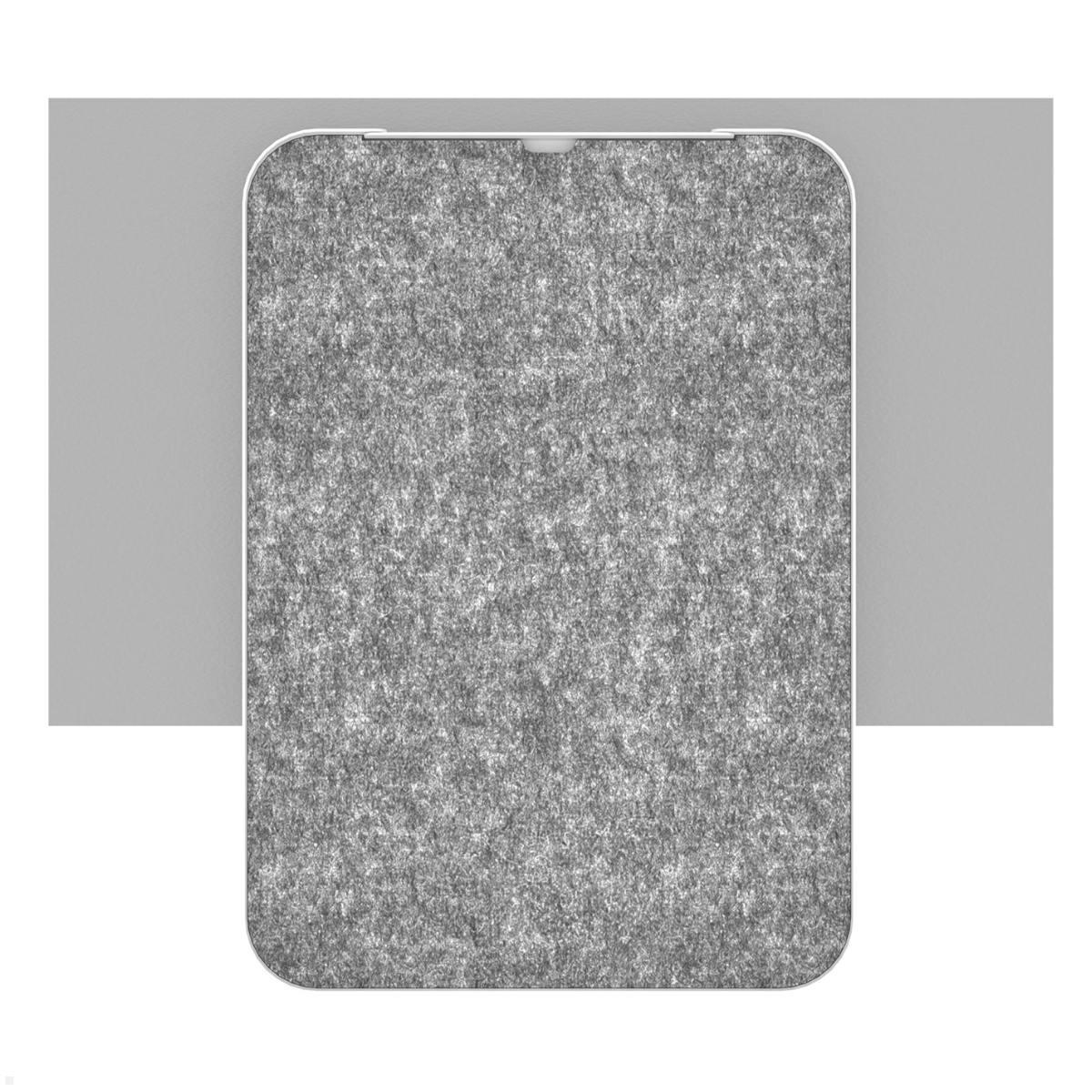 Dataflex Bento Desktop Locker 500 Untertisch Schrank mit Tischklemme (45.500), weiß mit PET-Filz  Dataflex Bento Desktop Locker 500 Untertisch Schrank mit Tischklemme (45.500), weiß mit PET-Filz