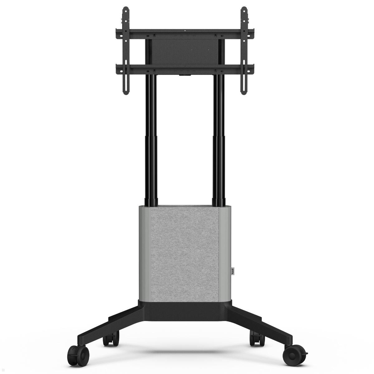SMS EVER350 AIR mobiler elektrischer TV Ständer 86 Zoll, Filz Cover grau (16-008-9S-M) SMS EVER350 AIR mobiler elektrischer TV Ständer 86 Zoll, Filz Cover grau (16-008-9S-M)