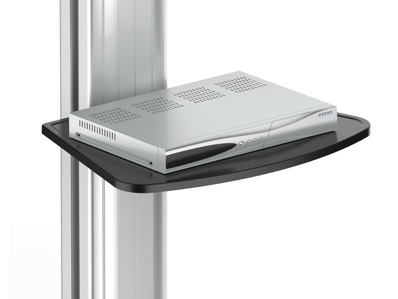 PureMounts PDS-0001C mobiler Monitorständer inkl. AV Ablage PureMounts PDS-0001C mobiler Monitorständer inkl. AV Ablage