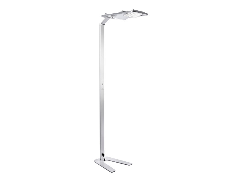 Novus Attenzia space+ LED Stehleuchte drehbar 4000K, silber (740+4199+000) Novus Attenzia space+ LED Stehleuchte drehbar 4000K, silber (740+4199+000)