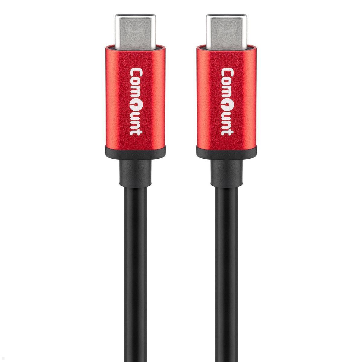 Comount Sync- und Ladekabel USB-C 3.2, USB-C auf USB-C, Power Delivery 100W