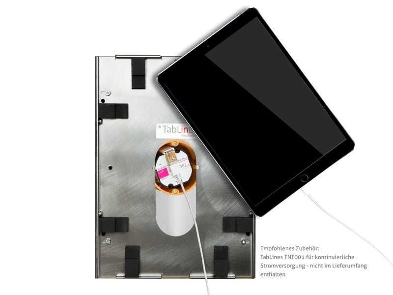 TabLines TWE079O Tablet Wandeinbau für Samsung Galaxy Tab A 10.1 (2019), Eiche optionale Stromversorgung TabLines TWE079O Tablet Wandeinbau für Samsung Galaxy Tab A 10.1 (2019), Eiche optionale Stromversorgung