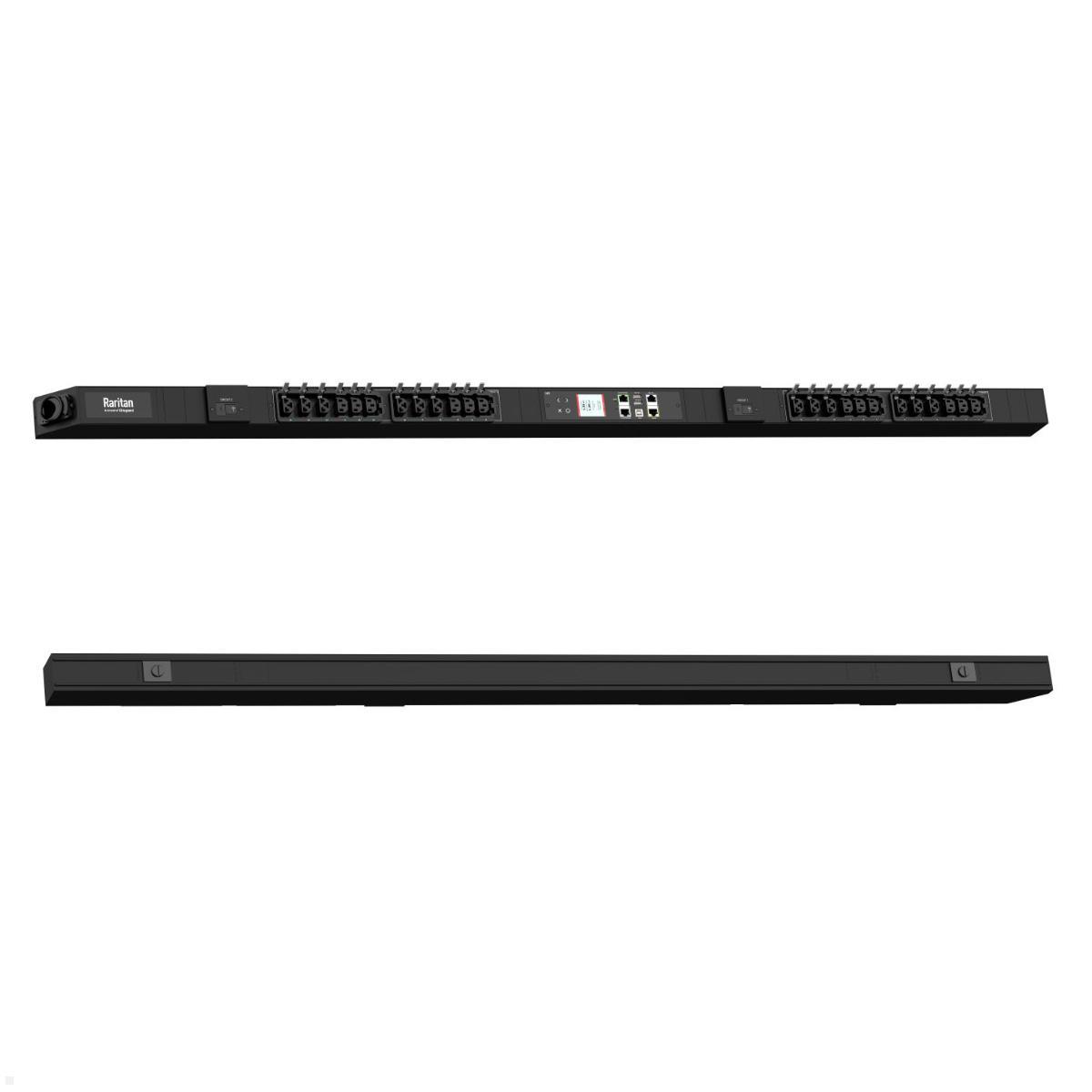 Legrand Raritan iX Rack-PDU 0U mit 12xHDOT C13 / 12xCx, 1-phasig 230V 32A, Outlet Metered/Switched RCM (PX4-5161-E7M27), PDU 1-phasig 230V 32A