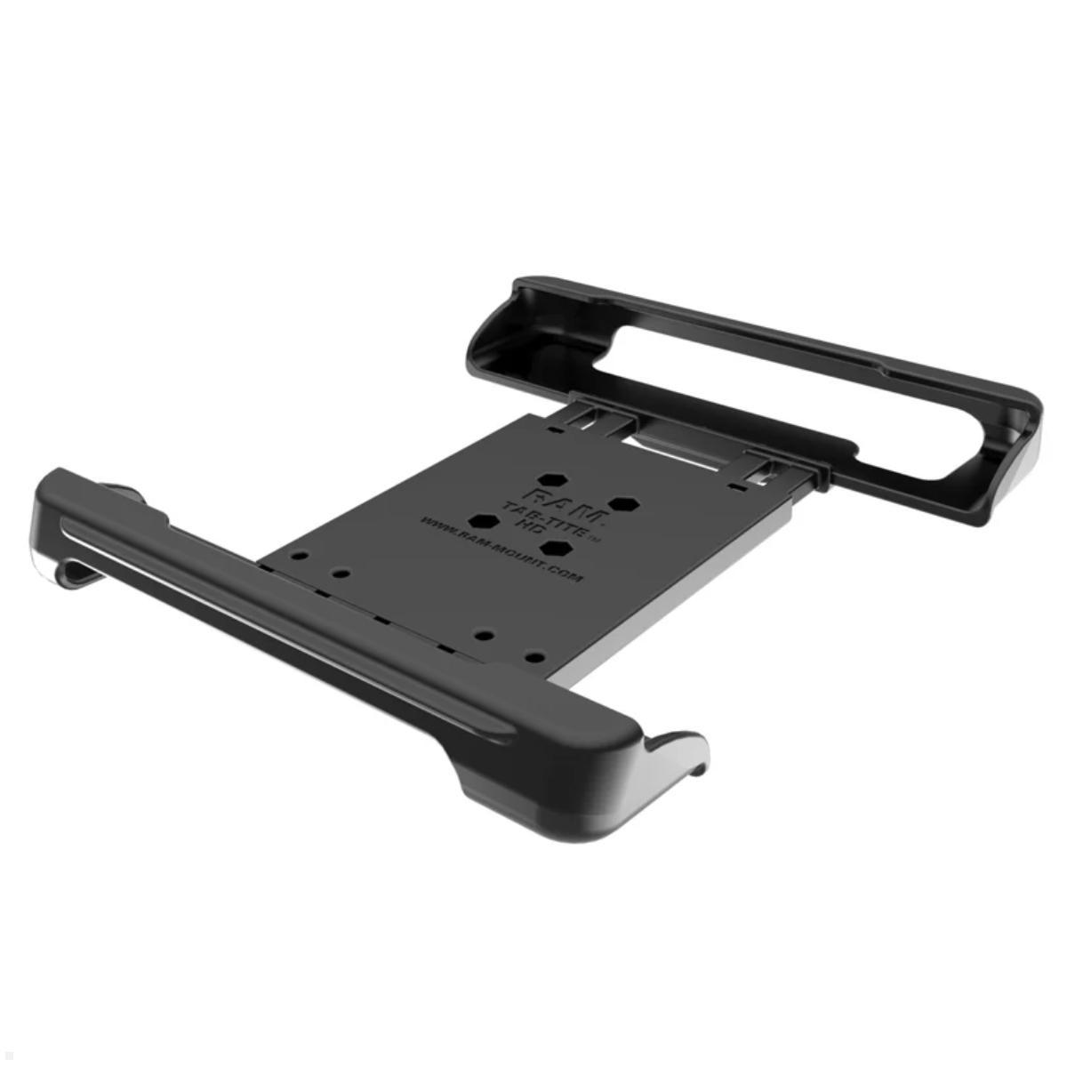RAM Mounts Tab-Tite Universal Halteschale Panasonic Toughpad FZ-A1 und 9-10 Zoll Tablets (RAM-HOL-TAB10U), Spannmechanismus