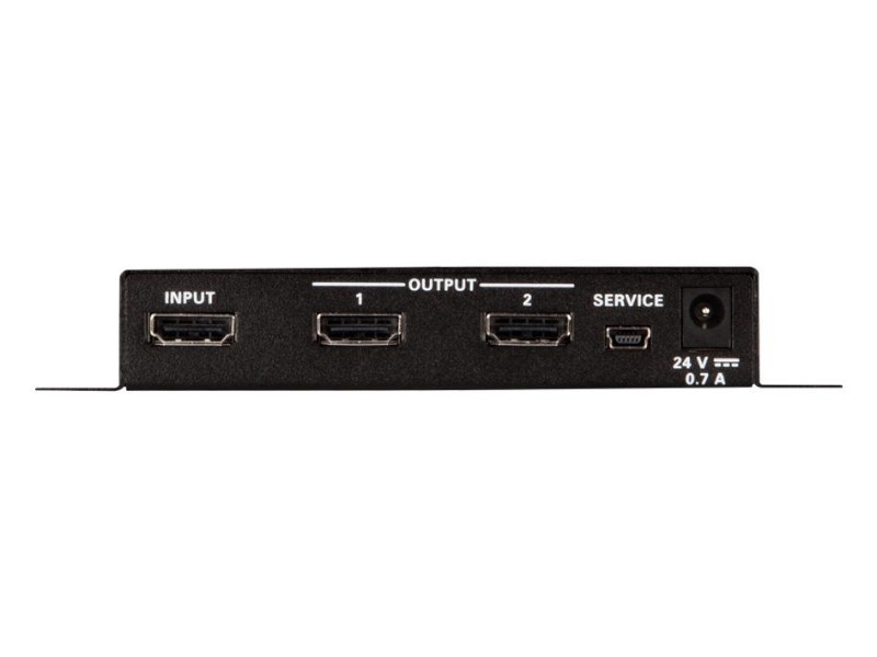  1x2 4K HDMII® Signalverteiler Front
