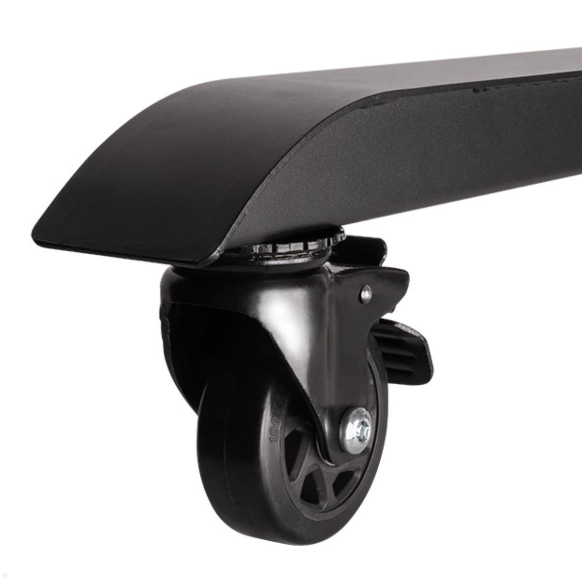 B-Tech BT8518/B mobiler Monitorständer für 2 Bildschirme 70 - 86 Zoll, schwarz Rollen mit Bremsfunktion B-Tech BT8518/B mobiler Monitorständer für 2 Bildschirme 70 - 86 Zoll, schwarz Rollen mit Bremsfunktion