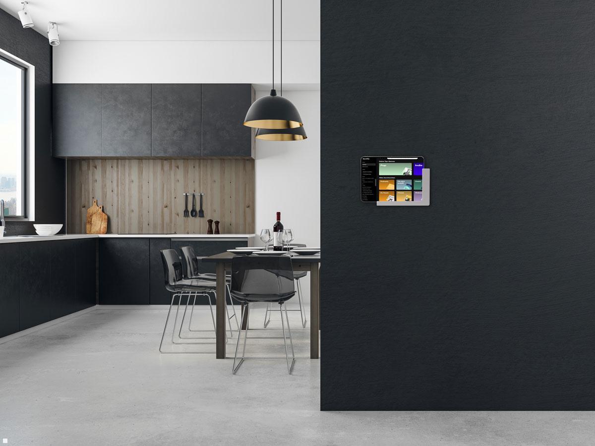 TabLines TWP007S Wandhalterung für Samsung Tab S7 11.0, silber, Anwendung Küche TabLines TWP007S Wandhalterung für Samsung Tab S7 11.0, silber, Anwendung Küche