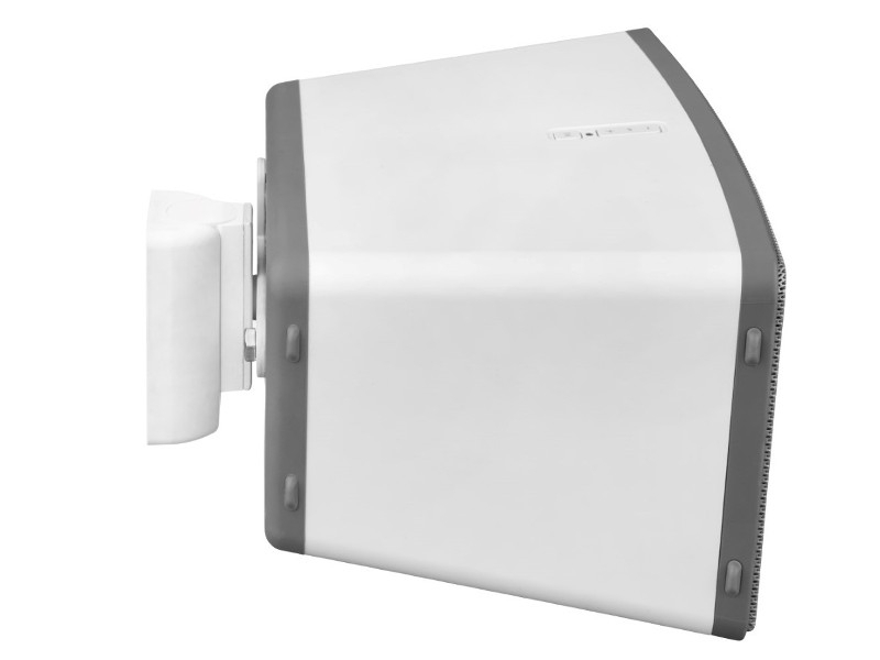 Cavus Lautsprecher Wandhalterung Sonos Play:3, weiß Querformat Montage