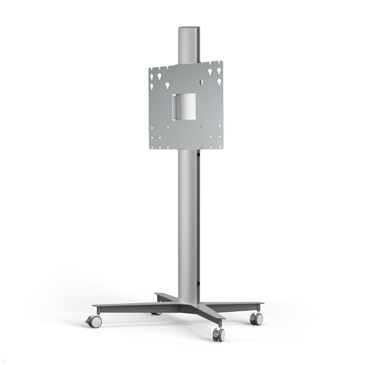 SMS Icon FH MT 1450 C Mobiler Monitorständer mit VESA Adapter bis 400x400 mm, silber SMS Icon FH MT 1450 C Mobiler Monitorständer mit VESA Adapter bis 400x400 mm, silber