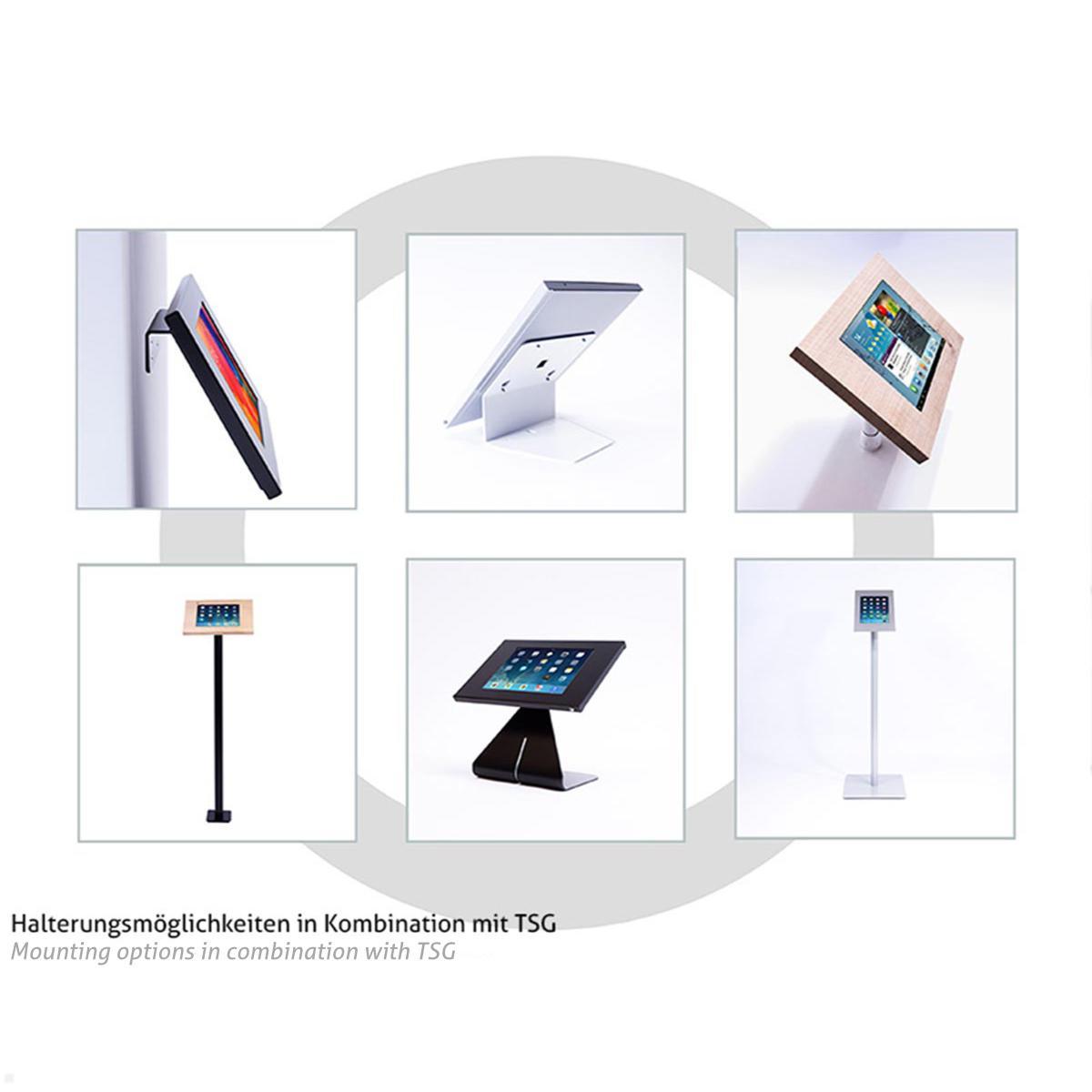 TabLines TSG099E Tablet Schutzgehäuse für Samsung Tab A9 8.7, Edelstahl, Kombinationen TabLines TSG099E Tablet Schutzgehäuse für Samsung Tab A9 8.7, Edelstahl, Kombinationen