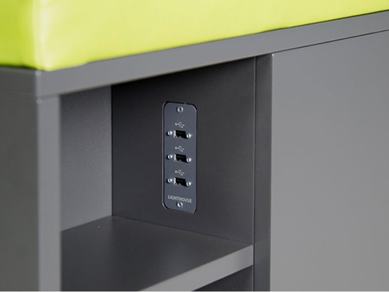 i3 Technologies mobile Bodenprojektion i3LIGHTHOUSE 3x USB Anschluss