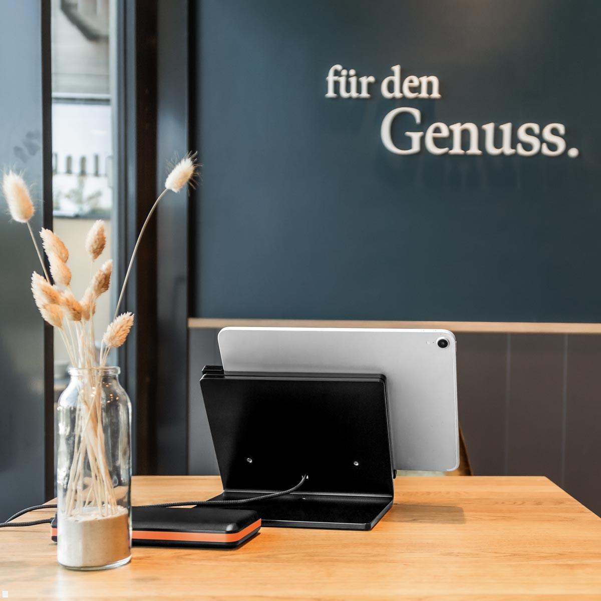 TabLines TTP004S Tabletständer Tisch Plug für Samsung A8 10.5 (2022), Abb. ähnlich, bequemes Arbeiten TabLines TTP004S Tabletständer Tisch Plug für Samsung A8 10.5 (2022), Abb. ähnlich, bequemes Arbeiten