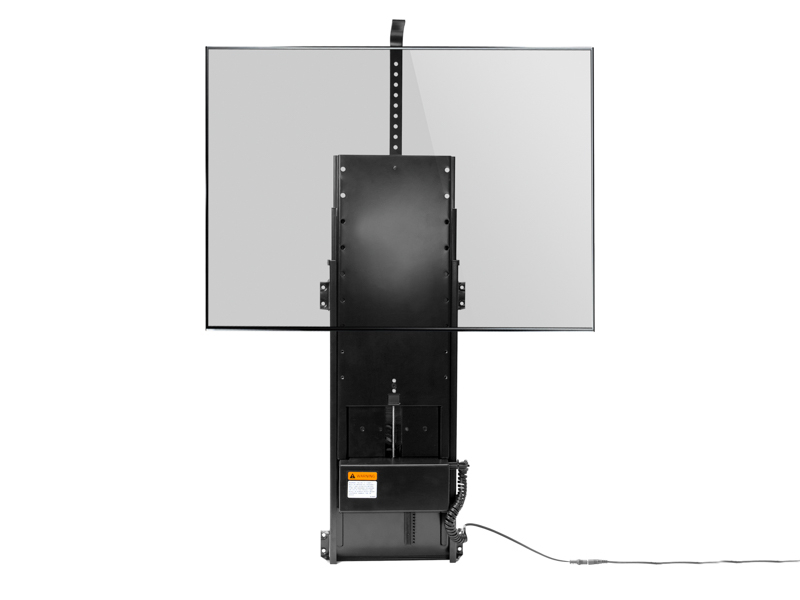 VENSET TS700B elektrischer Einbau TV Lift, 700mm Hub mit Screen ausgefahren VENSET TS700B elektrischer Einbau TV Lift, 700mm Hub mit Screen ausgefahren